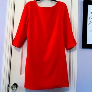 Mandarin orange Vince Camuto dress